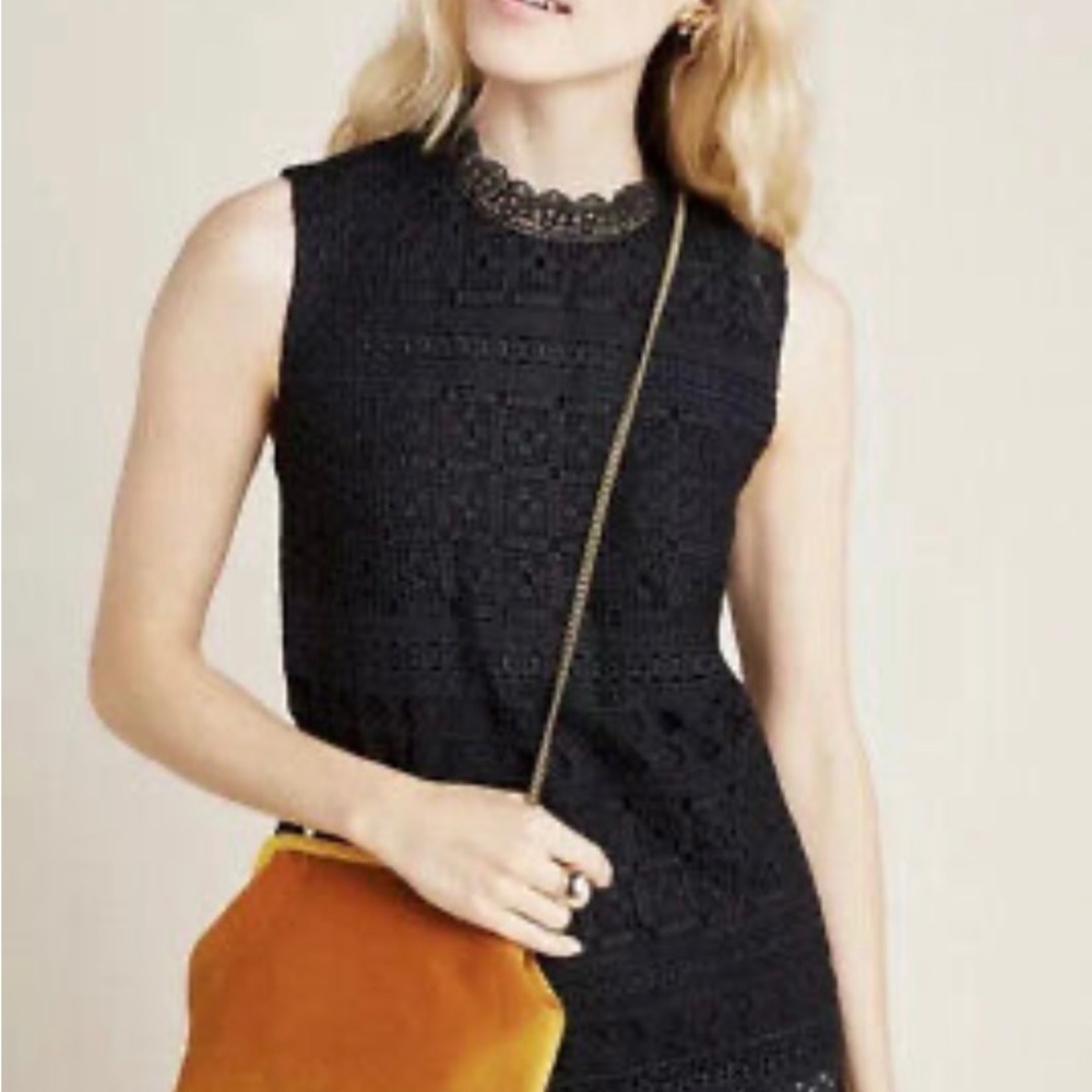 Anthropologie Lourdes Lace Top Size L - Daniel Rainn